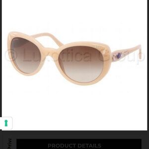 BLVGARI Sunglasses Nude Pinkto Color Frame Celluloid Lens Plastic